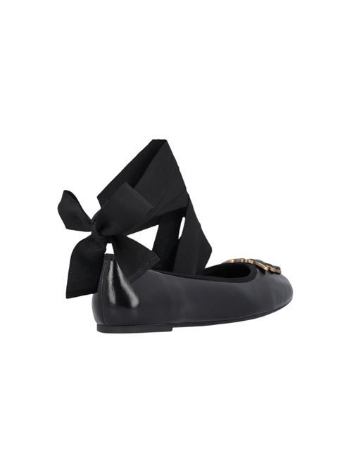 BALLERINE IN NAPPA CON NASTRI RIMOVIBILI PINKO PINKO | SD0111P043Z99 GIOIA02Z99